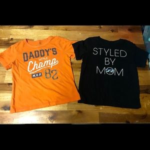 Bundle 2 Boys T-shirts Size 4T